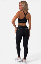 Load image into Gallery viewer, Black and White Kate Contrast 3-Piece Activewear Set