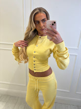 Load image into Gallery viewer, Yellow Tory Button Co-ord