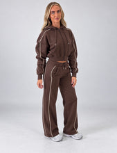 Load image into Gallery viewer, Brown Contrast Pippa Hoodie & Jogger Co-Ord