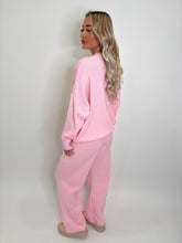 Load image into Gallery viewer, Pink Tara Logo Knit Co-ord