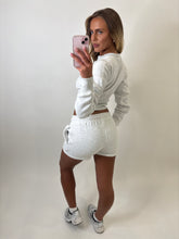 Load image into Gallery viewer, Grey Demi Button Co-ord