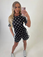 Load image into Gallery viewer, Black Polka Dot Carly Co-ord