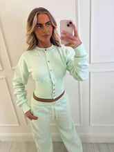 Load image into Gallery viewer, Mint Green Tory Button Co-ord