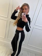 Load image into Gallery viewer, Black Bella Striped Co-ord