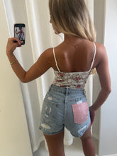 Load image into Gallery viewer, Pink Rhinestone Pocket Shorts