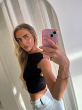 Load image into Gallery viewer, Black Vikki Backless Lace Top