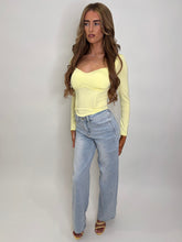 Load image into Gallery viewer, Yellow Zara Long Sleeve Top