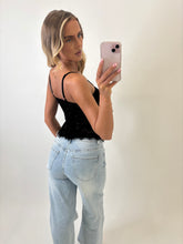 Load image into Gallery viewer, Black Becky Corset Top