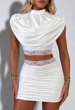 Load image into Gallery viewer, White Lucy Lace Co-Ord