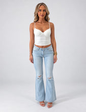 Load image into Gallery viewer, White Luana Bustier Top