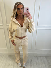 Load image into Gallery viewer, Beige Charlotte Sculpt Co-ord