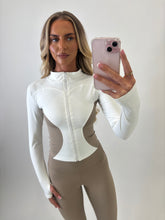Load image into Gallery viewer, Beige Ivy Activewear Co-ord