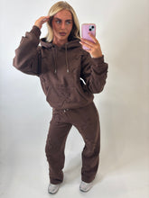 Load image into Gallery viewer, Brown Millie Cross Oversized Tracksuit
