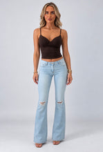 Load image into Gallery viewer, Brown Luana Bustier Top