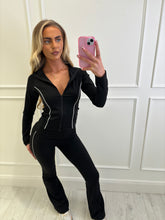 Load image into Gallery viewer, Black Nova Striped Co-ord