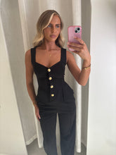 Load image into Gallery viewer, Black Rebecca Co-ord