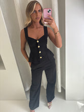 Load image into Gallery viewer, Black Rebecca Co-ord