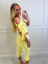 Load image into Gallery viewer, Yellow Clarice Co-ord