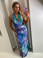 Load image into Gallery viewer, Blue Faith Maxi Dress