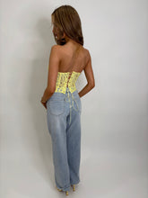 Load image into Gallery viewer, Yellow Indie Corset