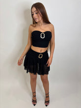 Load image into Gallery viewer, Black Molly Lace Co-ord