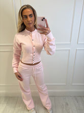Load image into Gallery viewer, Pink Tory Button Co-ord