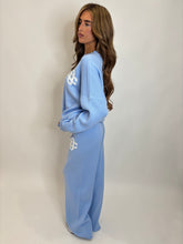 Load image into Gallery viewer, Blue Tara Logo Knit Co-ord
