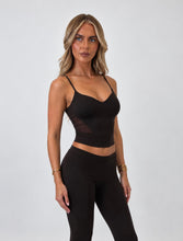 Load image into Gallery viewer, Black Kate Cropped Cami Top & Capri Trousers Co-Ord