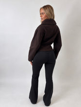 Load image into Gallery viewer, Chocolate Hailey Corset Zip-Up Jacket