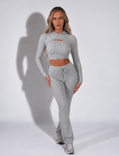 Load image into Gallery viewer, Grey Amara Ribbed Co-Ord