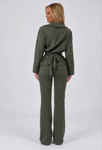 Load image into Gallery viewer, Khaki Green Bailey Sculpted Tracksuit