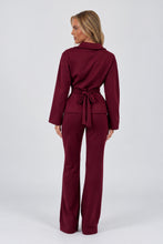 Load image into Gallery viewer, Wine Bailey Sculpted Tracksuit
