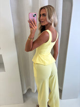 Load image into Gallery viewer, Yellow Rebecca Co-ord