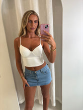 Load image into Gallery viewer, White Ivor Contour Cami Top