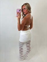 Load image into Gallery viewer, White Joanne Lace Starfish Co-ord
