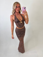 Load image into Gallery viewer, Chocolate Brown Joanne Lace Starfish Co-ord