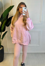 Load image into Gallery viewer, Pink Liberty Oversized Hoodie Co-ord
