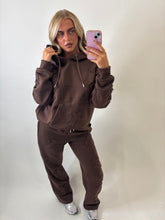 Load image into Gallery viewer, Brown Millie Cross Oversized Tracksuit
