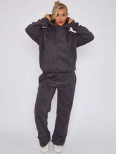 Load image into Gallery viewer, Charcoal Tiffany Cross Tracksuit
