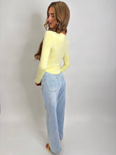 Load image into Gallery viewer, Yellow Zara Long Sleeve Top
