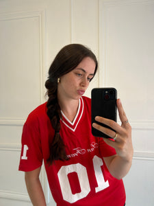 Red Katie jersey