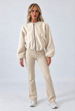 Load image into Gallery viewer, Cream Masie Zip-Up Jacket
