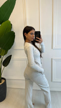 Load image into Gallery viewer, Grey Zaria Button up Co ord

