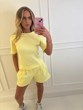 Load image into Gallery viewer, Yellow Sasha Shorts Co-ord
