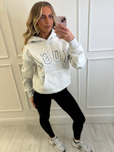 Load image into Gallery viewer, Grey Yoga Hoodie
