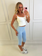 Load image into Gallery viewer, Blue Bree Capri Leggings
