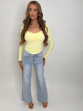 Load image into Gallery viewer, Yellow Zara Long Sleeve Top
