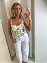 Load image into Gallery viewer, Green Allison Floral Bodysuit
