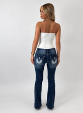 Load image into Gallery viewer, Angel Wing Flared Jeans
