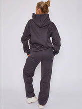 Load image into Gallery viewer, Charcoal Tiffany Cross Tracksuit

